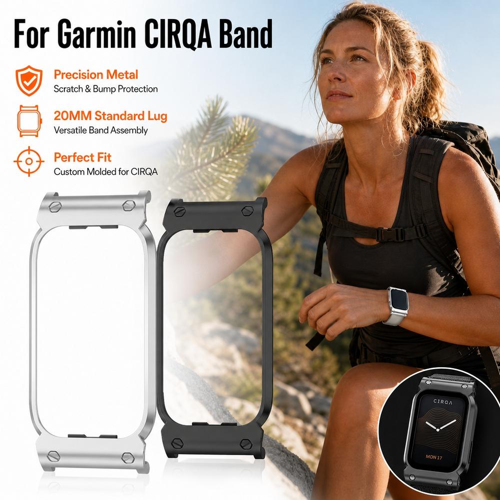 Metal Bumper Aluminum Frame Case - Металлический защитный бампер для Garmin CIRQA,