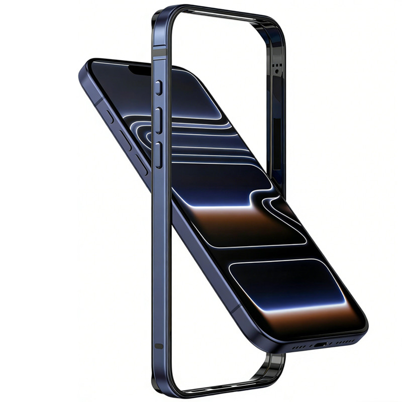 Metal Bumper Aluminum Frame Case - Алюминиевый металлический тонкий чехол-бампер для iPhone