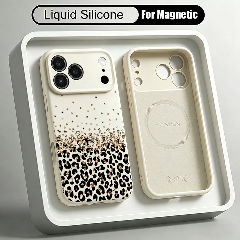 Liquid Silicone Magnetic Phone Case - Мягкий жидкий силиконовый магнитный чехол для