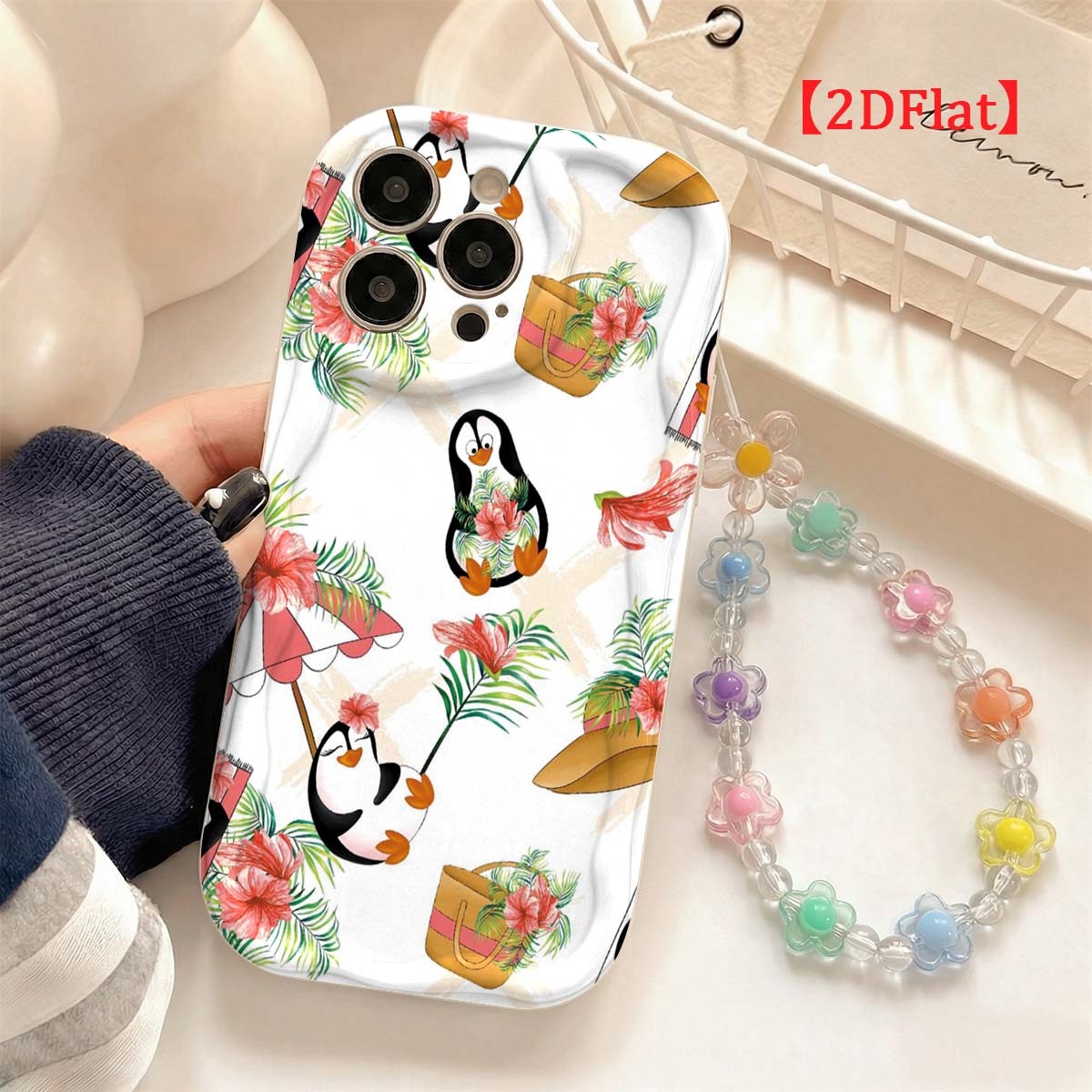 Cute Cartoon Wrist Strap Silicone Case - Милый чехол для телефона в виде