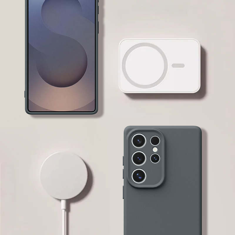 Мягкий жидкий силиконовый чехо – обзор и цена Liquid Silicone Magnetic Phone Case