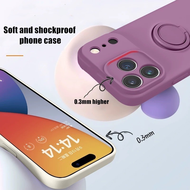 Жидкий силиконовый чехол-подст – обзор и цена Liquid Silicone Magnetic Phone Case