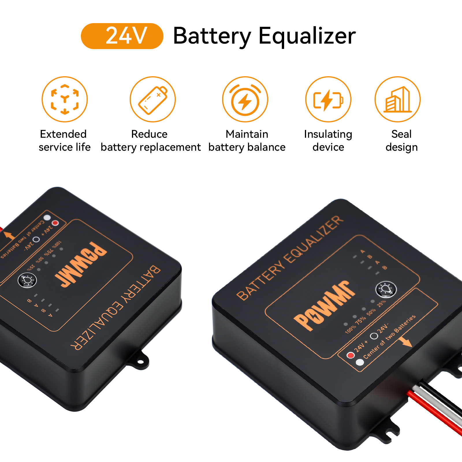 PowMr BE24 Балансир аккумулято – обзор и цена Power Banks