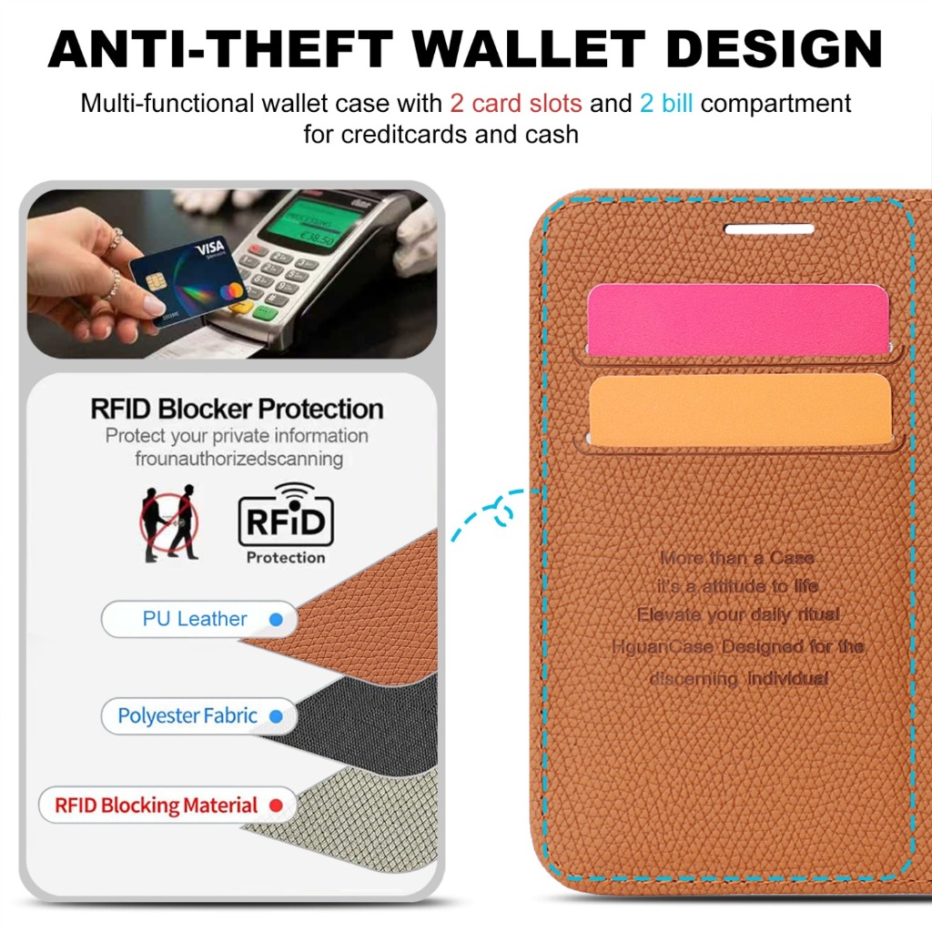 Чехол-кошелек 2-в-1 для iPhone – обзор и цена Leather Wallet Card Holder Phone Cover